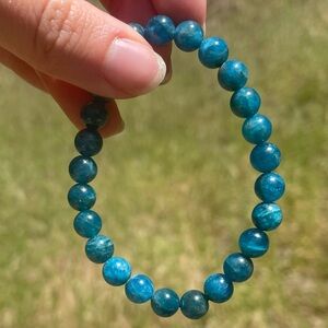Stunning Blue Apatite Bracelet